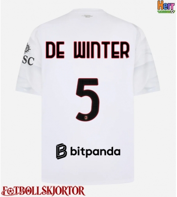 AC Milan Koni De Winter #5 Bortatröja 2026-27 Kortärmad